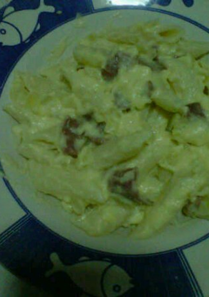 Foto resep Fettucini with Bechamel Sauce