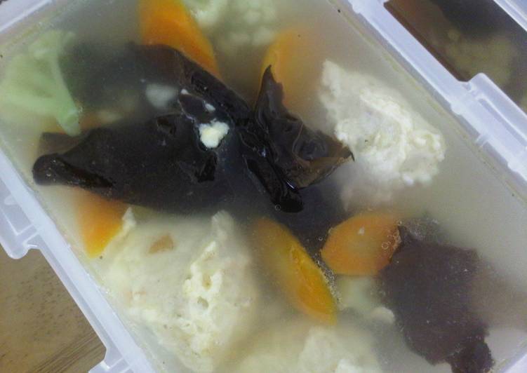 Bumbu Sup Bola-Bola Ayam | Cara Bikin Sup Bola-Bola Ayam Yang Paling Enak