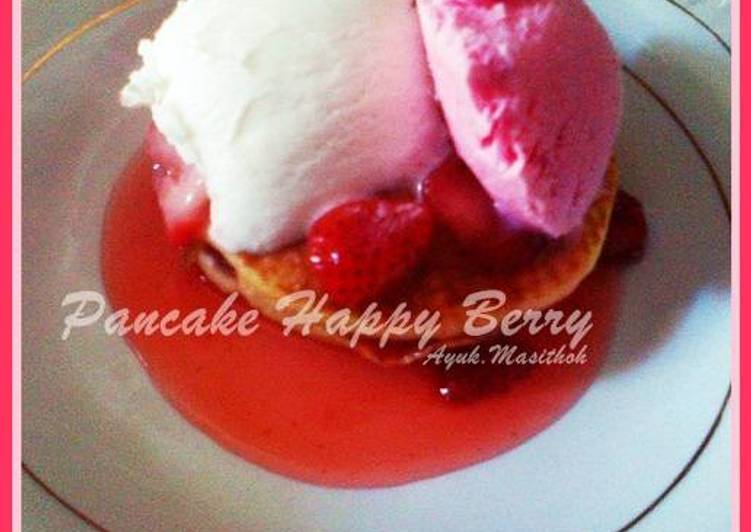 Resep Pancake Happy Berry Enak dan Antiribet
