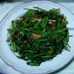 A picture of Tumis Kangkung.