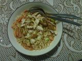 Mie Kuah Ayam Suwir