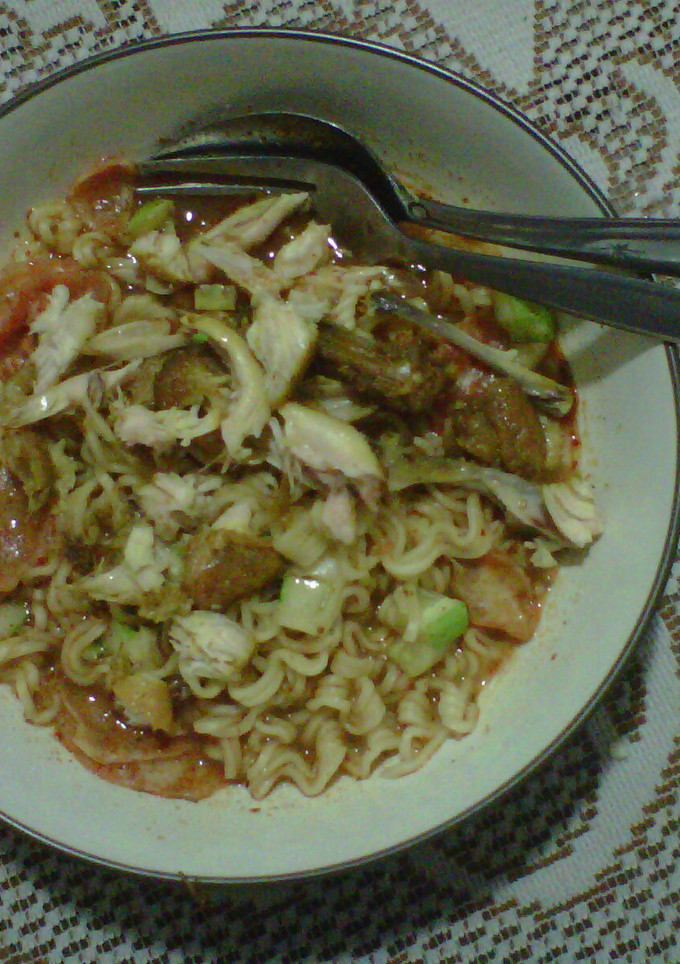 Foto resep Mie Kuah Ayam Suwir