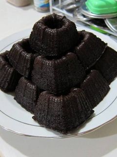 Foto resep eggless moist chocolate cake