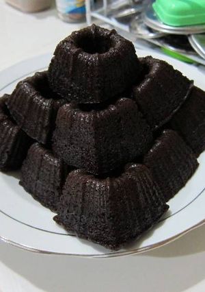 Foto resep eggless moist chocolate cake