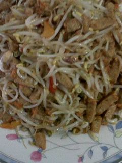 Foto resep tumis tauge oncom
