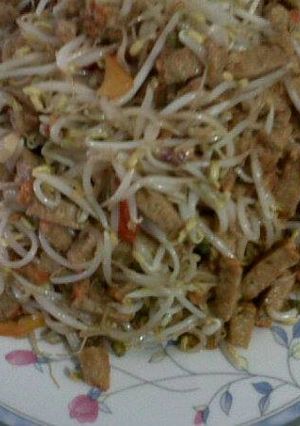 Foto resep tumis tauge oncom