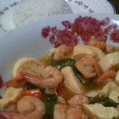 A picture of Sapo Tahu.