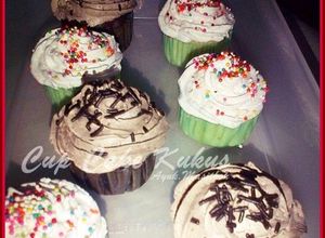 Foto resep Cup Cake Kukus (Coklat)