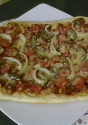 Foto resep Simple Meat Lover Pizza