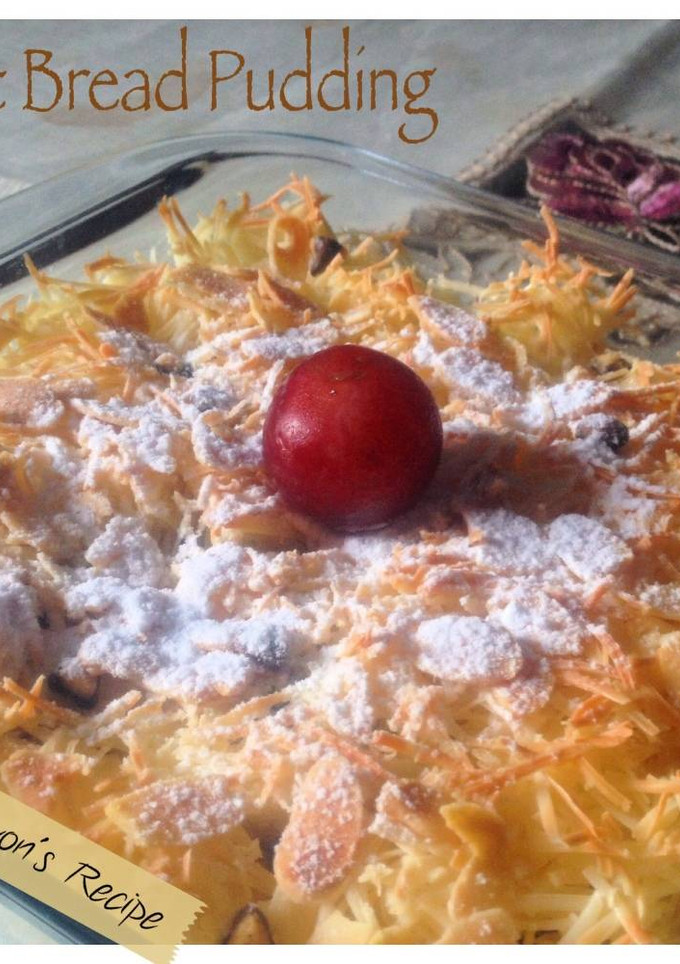 Foto resep Hot Bread Pudding