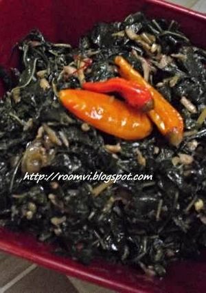 Foto resep Tumis Daun Singkong