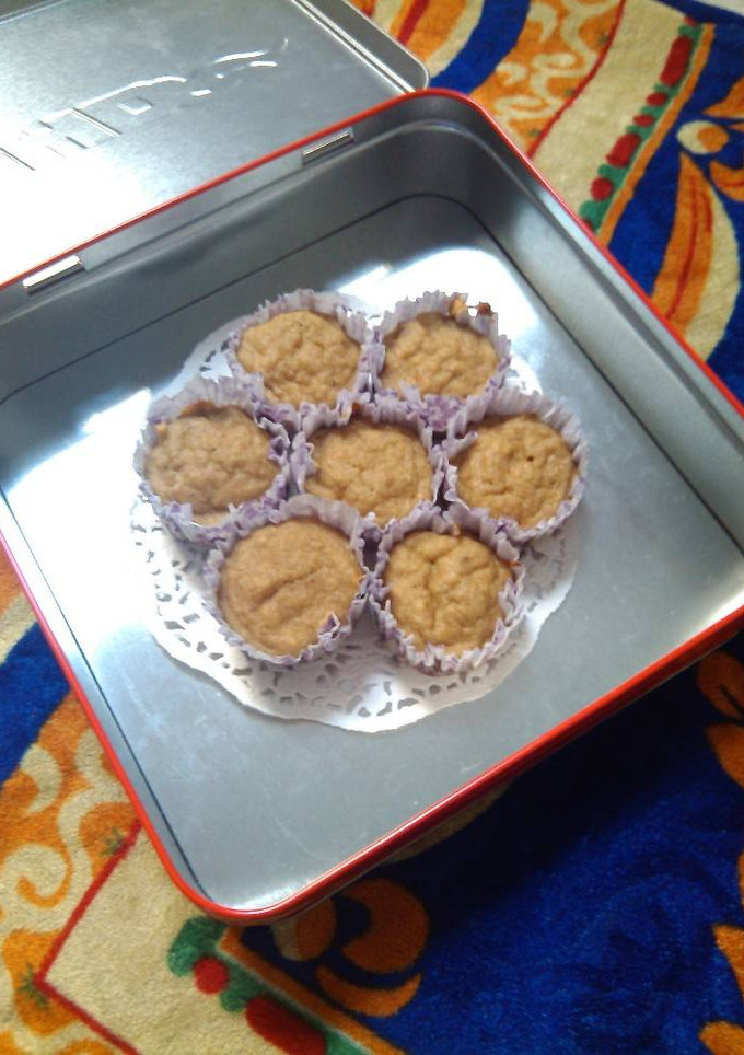 Foto resep banana oats muffin