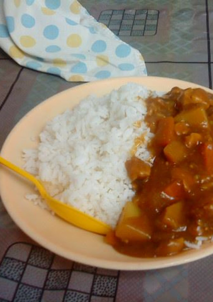 Foto resep Nasi Kare Jepang