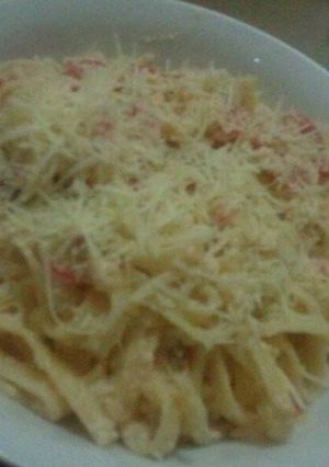 Foto resep Fettucine Carbonara