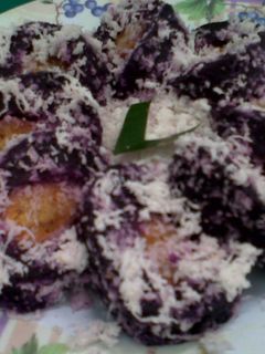 Foto resep Roll Ubi Ungu isi Pisang