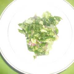 A picture of Sambal Korek.