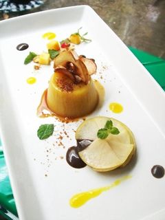 Foto resep Manggo puding n open apple pie (no bake)