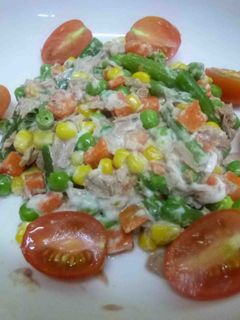 Foto resep Salad Sayur Tuna Mayonese