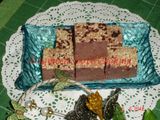 Bingka keledek unggu / Purple Sweet Potato Cake
