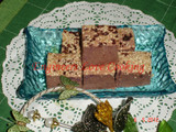 Bingka keledek unggu / Purple Sweet Potato Cake