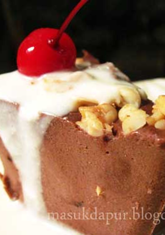 Foto resep Puding Brownis