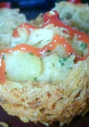 Foto resep Keranjang Ubi#MasakBareng#EdisiUbiJalar