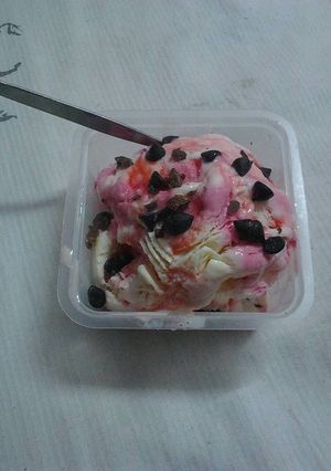 Foto resep home made aiskrim