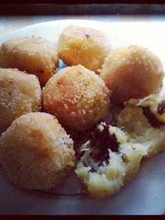 Foto resep Bola bola tape coklat