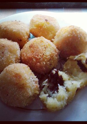 Foto resep Bola bola tape coklat