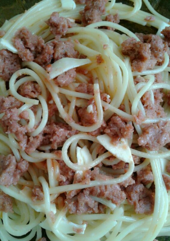 Foto resep Spaghetti Corned