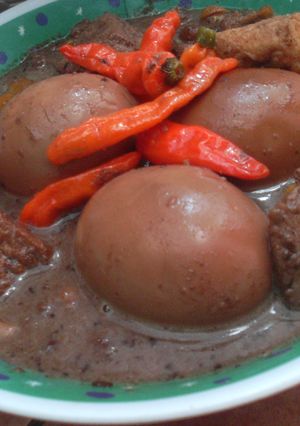 Foto resep Brongkos Telur dan Tahu