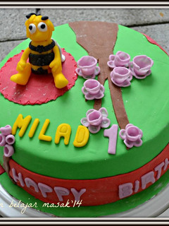 Foto resep Menghias Cake Dengan Fondant