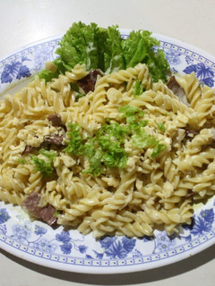 Foto resep Pasta with Alfredo Sauce