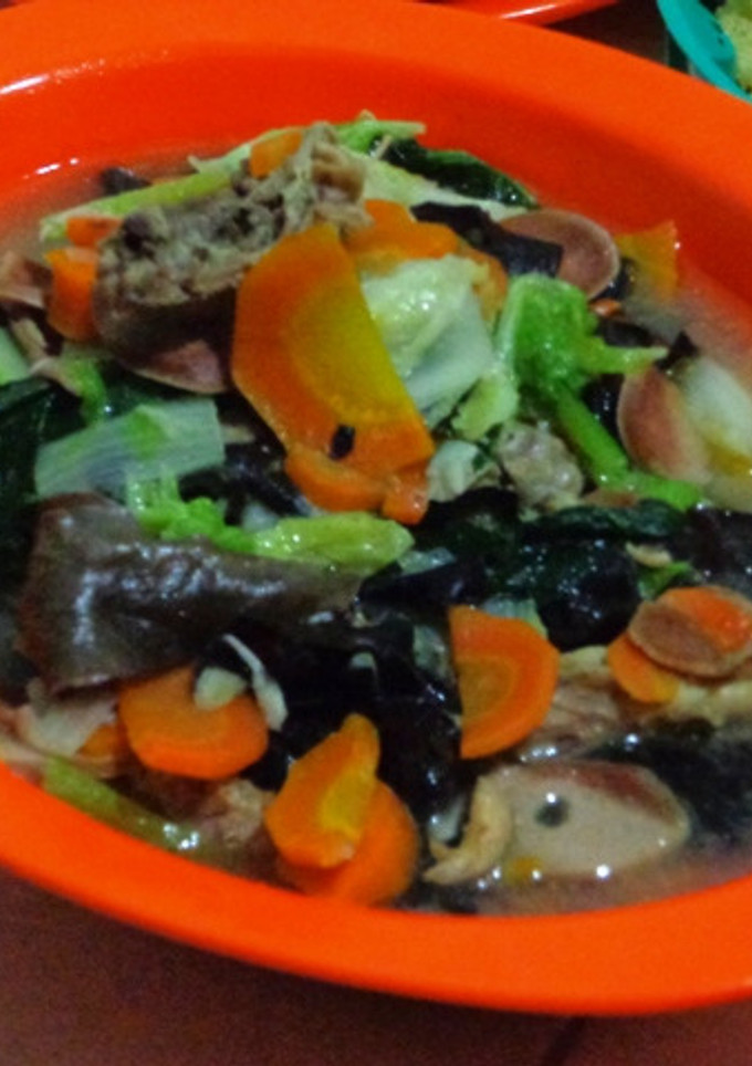 Foto resep Capcay Putih