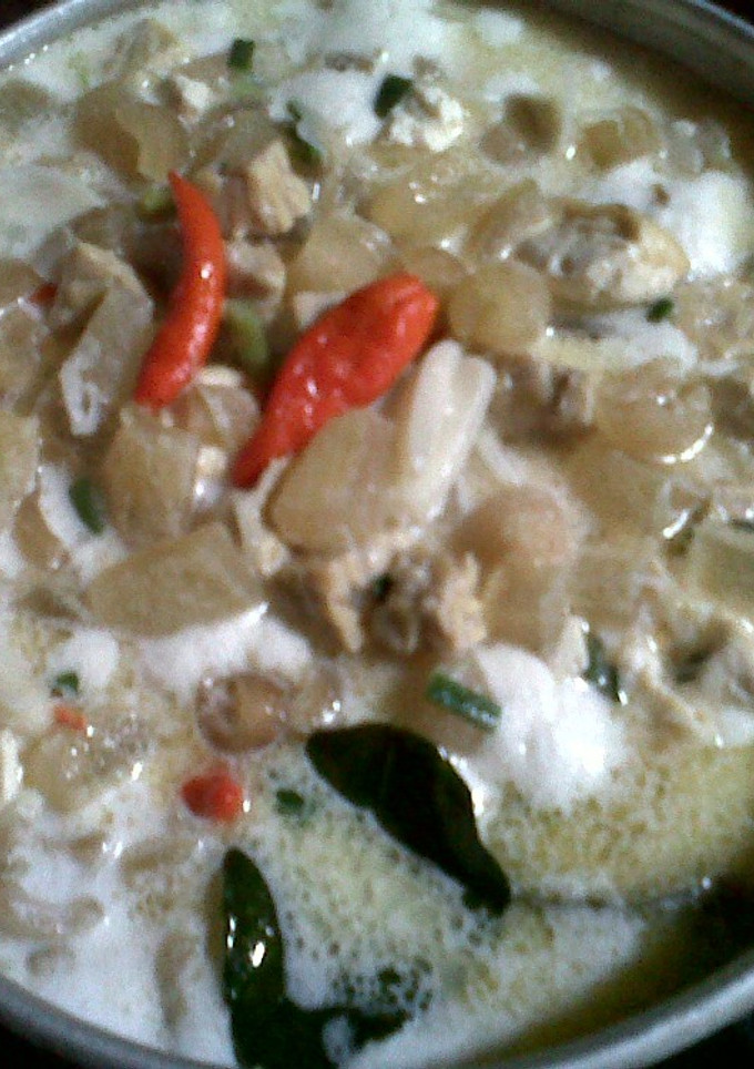 Foto resep Sayur Cecek Kuah Santan