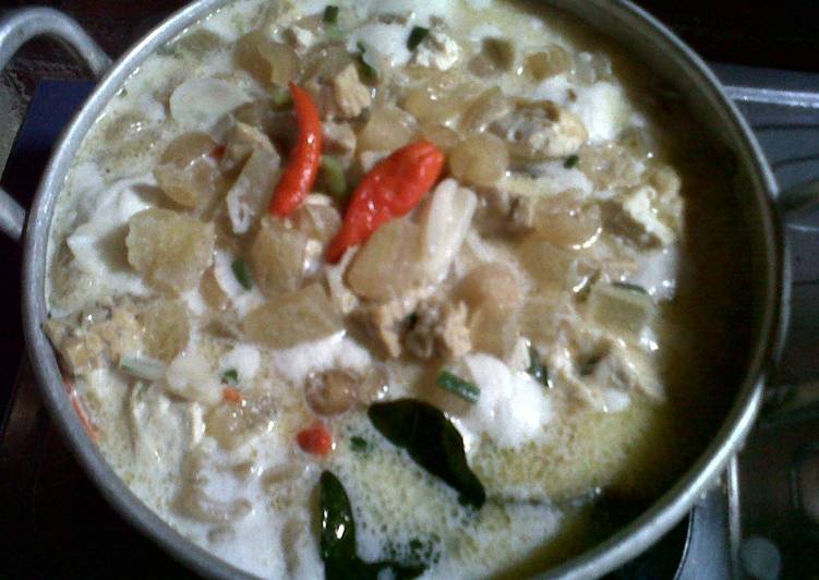 Sayur Cecek Kuah Santan