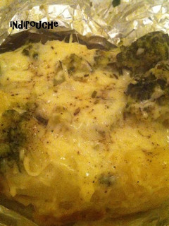 Foto resep Cheesy Broccoli Stuffed Potatoes