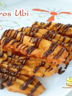 Foto resep Churros Ubi (Sus Ubi Goreng)