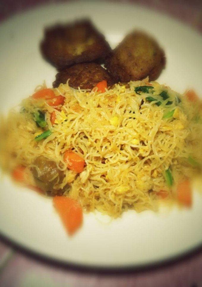 Foto resep Bihun goreng penuh warna