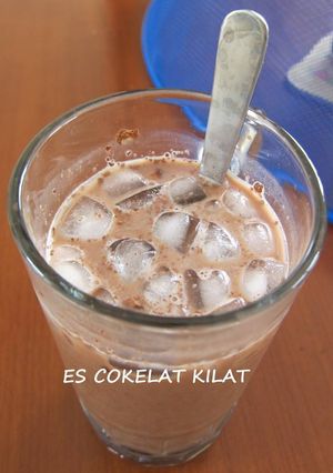 Foto resep Es Cokelat Kilat