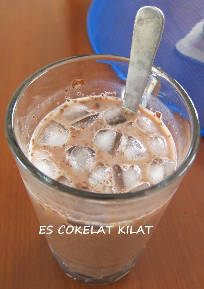 Foto resep Es Cokelat Kilat