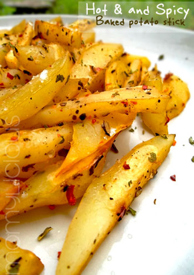 Foto resep Hot & Spicy Baked Potato