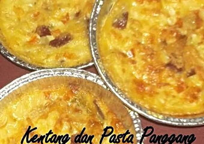 Resep Kentang dan pasta panggang yang Enak Banget