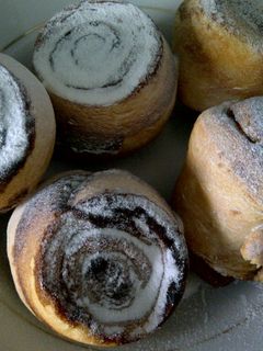 Foto resep Purple Sweet Potato Cinnamon Roll