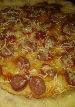 Foto resep pizza alakadarnya