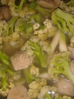 Foto resep Kembang Kol Baso Kuah