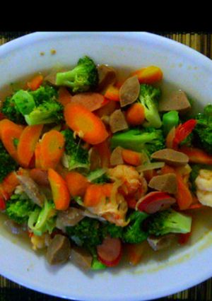 Foto resep Ca Brokoli Udang
