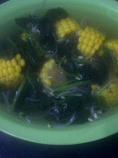Foto resep Sayur Bening Bayam Jagung Manis