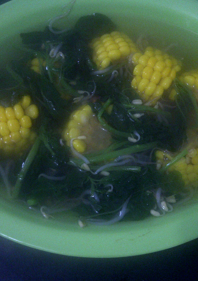 Foto resep Sayur Bening Bayam Jagung Manis