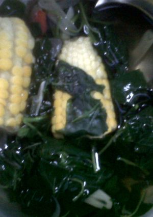 Foto resep JAGUNG BABE (Jagung Bayam Bening)
